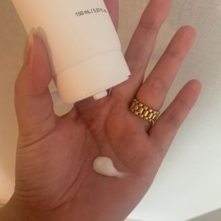 GINGER6 하이드레이팅 진저 워터 폼클렌징 — 5점을 준 리뷰어가 2021년 9월 올린 사용 사진