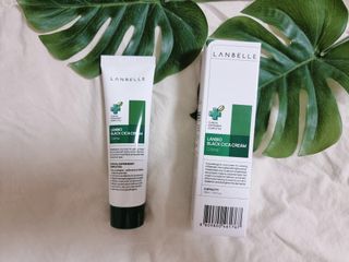 랑벨 랑바이오 블랙 시카 크림 50ml(블랙비 프로폴리스, 시카 4종, 판테놀 10 함유) — 5점을 준 리뷰어가 2022년 4월 올린 사용 사진