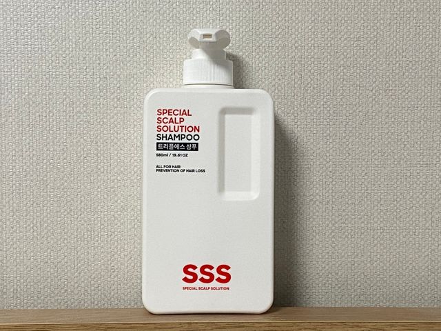 트리플에스 탈모 샴푸 580ml 리뷰 사진