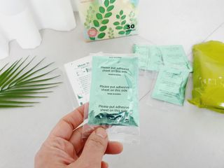 [레제르] 아로마 수액패치 발패치 30매입 -라벤더향/유칼립투스향/대나무향 — 5점을 준 리뷰어가 2022년 2월 올린 사용 사진