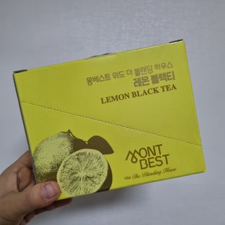 몽베스트 위드더 블랜딩 하우스 _레몬 블랙티 — 4점을 준 리뷰어가 2023년 1월 올린 사용 사진