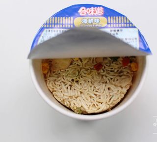 NISSIN 닛신 컵누들  4종 - 씨푸드오리지날, 씨푸드 스파이시, 씨푸드 커리, 씨푸드 XO소스 — 4.5점을 준 리뷰어가 2022년 12월 올린 사용 사진