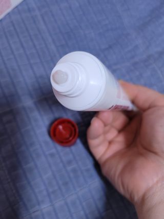 메디필 레드 락토 콜라겐 크림 — 5점을 준 리뷰어가 2021년 1월 올린 사용 사진