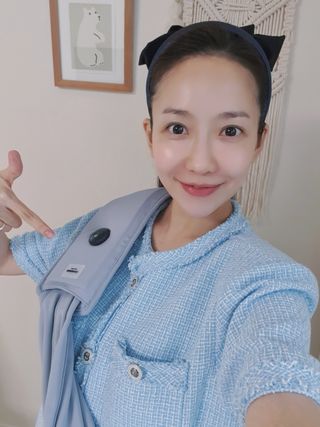 베베누보 다이얼핏 밀착 아기띠 더 이지슬링 Lv1 — 3점을 준 리뷰어가 2021년 5월 올린 사용 사진