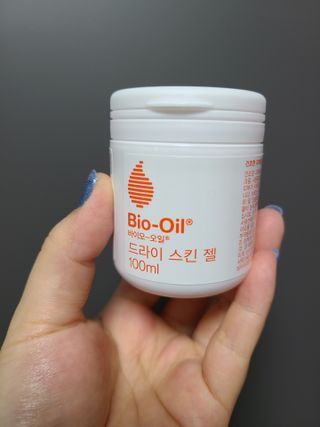 바이오오일 [바이오-오일] 드라이 스킨 젤 100ml — 5점을 준 리뷰어가 2021년 8월 올린 사용 사진