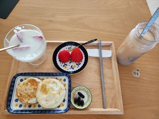 하나마이 [BEST 판매율 1위] 카스피해 유산균 종균_발효기가 필요없이 간편하게 만들어 먹는 요거트 생유산균 — 5점을 준 리뷰어가 2023년 3월 올린 사용 사진