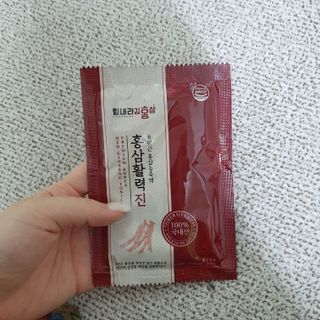 힘내라김홍삼 홍삼활력진 50ml x 5포 — 5점을 준 리뷰어가 2021년 4월 올린 사용 사진