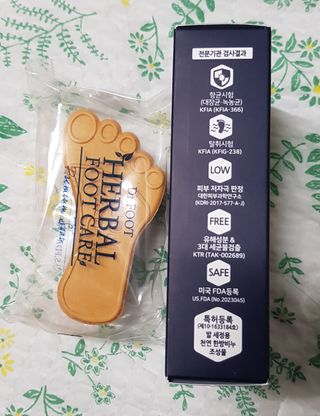 제이제이바이오 닥터풋 허브발비누 — 5점을 준 리뷰어가 2022년 1월 올린 사용 사진