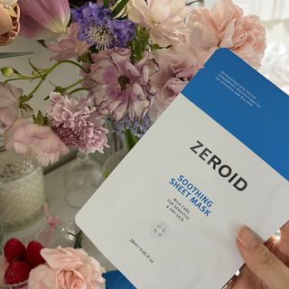 제로이드 수딩 시트 마스크 — 5점을 준 리뷰어가 2022년 4월 올린 사용 사진