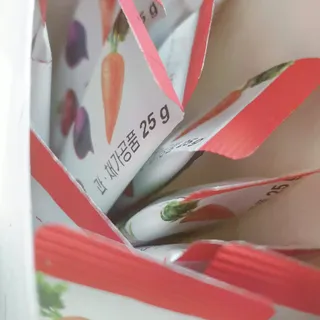 아임오 ABC 콜라겐 젤리 14포 — 5점을 준 리뷰어가 2021년 11월 올린 사용 사진