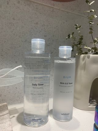 화이트리 비움 데일리 토너, 바하 0.5토너 세트 — 5점을 준 리뷰어가 2021년 1월 올린 사용 사진