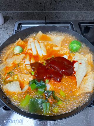 응큼떡볶이 — 5점을 준 리뷰어가 2021년 3월 올린 사용 사진