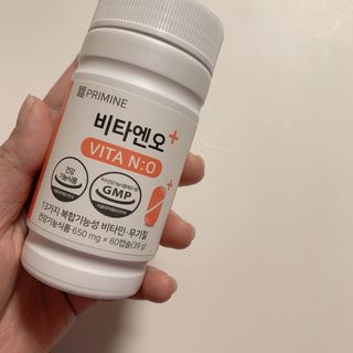 프리마인 성큼다가온 봄, 이너뷰티를 챙겨야 피부도 화사하게, 컨디션도 활기차게. 흡수율을 높인 고효율 비타민. — 5점을 준 리뷰어가 2022년 12월 올린 사용 사진
