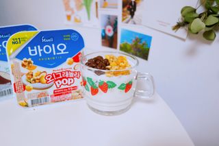 LIVE 매일바이오 토핑요거트 — 5점을 준 리뷰어가 2022년 4월 올린 사용 사진