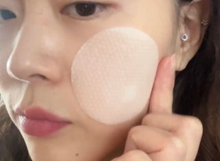 산다화 비타민씨 화이트닝 토너 패드 — 5점을 준 리뷰어가 2023년 5월 올린 사용 사진