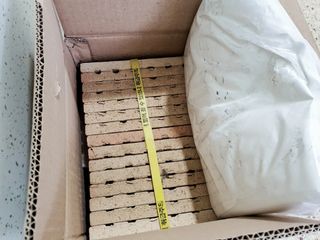 [신흥산업] 붙이는 벽돌 황토 파벽돌 230mm 45장,  욕실 인테리어 실내장식 셀프인테리어 — 5점을 준 리뷰어가 2023년 5월 올린 사용 사진