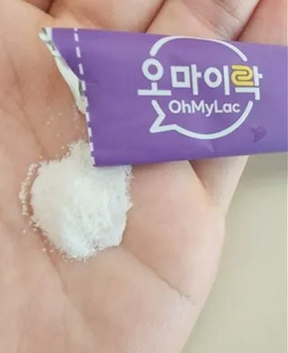 [유산균] 오마이락 프리미엄 포스트바이오틱스 30P — 5점을 준 리뷰어가 2022년 12월 올린 사용 사진