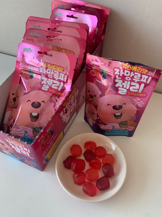 [팔도] 잔망루피젤리 믹스베리맛 42g 8개 — 5점을 준 리뷰어가 2022년 1월 올린 사용 사진