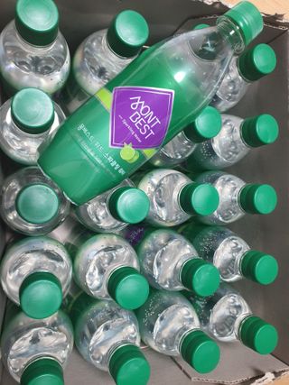몽베스트 Montbest with Sparkling water Lime20병 — 5점을 준 리뷰어가 2021년 10월 올린 사용 사진