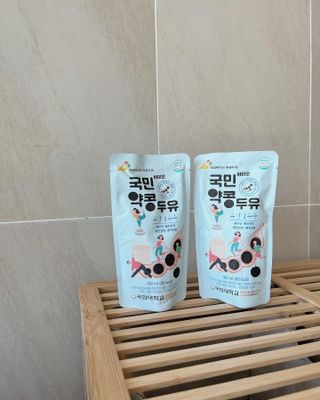 국민바이오 약콩두유 — 5점을 준 리뷰어가 2022년 5월 올린 사용 사진