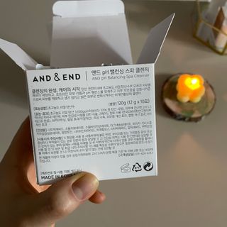 앤앤드 앤드앤엔드 pH 밸런싱 스파클렌저 — 5점을 준 리뷰어가 2021년 2월 올린 사용 사진