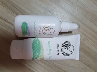 mom e 맘이 내추럴 베이비 케어 크림+바디오일 — 5점을 준 리뷰어가 2021년 1월 올린 사용 사진