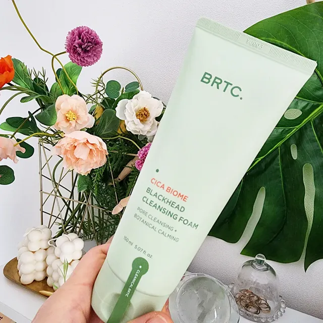 BRTC 시카 바이옴 블랙헤드 클렌징 폼 150ml 리뷰 사진