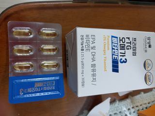 체인미 프리미엄 rTG 오메가3 비타민E 850mg x 30캡슐 — 5점을 준 리뷰어가 2021년 11월 올린 사용 사진