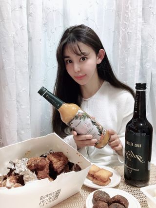H365 [Kaskein Luomutyrniglögi] 핀란드 전통 무알콜 멀드와인 시벅톤 글로기 — 5점을 준 리뷰어가 2021년 4월 올린 사용 사진