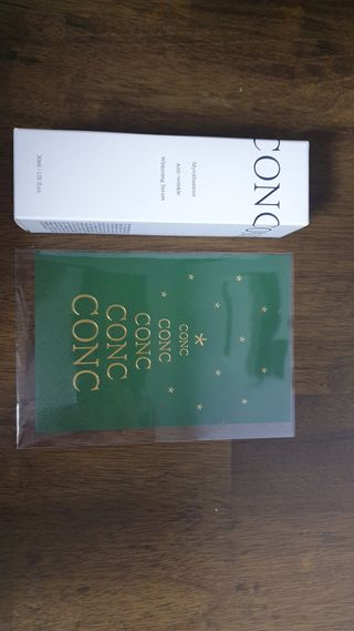 CONC 콩크 미로탐누스 안티링클 화이트닝 세럼 — 4점을 준 리뷰어가 2021년 2월 올린 사용 사진