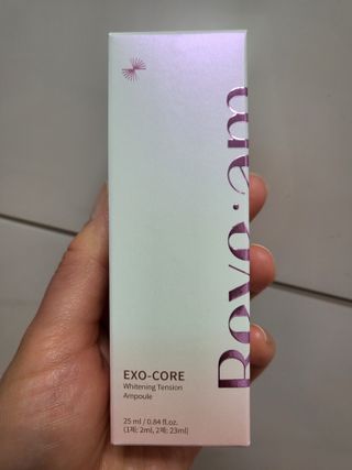 나우 [리브엠] 123억개 엑소좀으로 채운 눈부신 광채, 엑소코어 화이트닝 텐션 앰플 — 5점을 준 리뷰어가 2023년 5월 올린 사용 사진