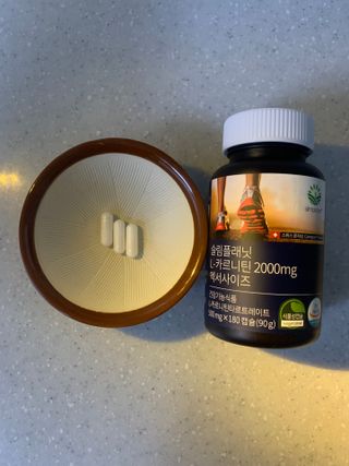 슬림플래닛 L카르니틴 2000mg 엑서사이즈 — 5점을 준 리뷰어가 2021년 11월 올린 사용 사진