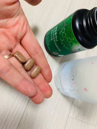 슬림플래닛 녹차카테킨 500mg 애프터밀 — 5점을 준 리뷰어가 2021년 8월 올린 사용 사진