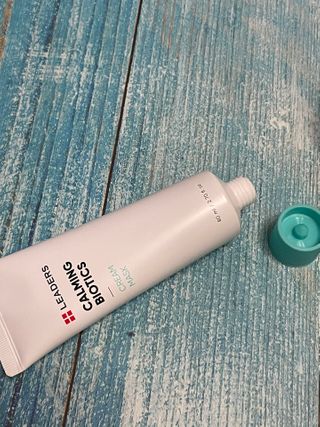 리더스코스메틱 리더스 카밍 바이오틱스 크림 마스크 — 5점을 준 리뷰어가 2021년 2월 올린 사용 사진