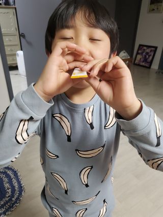[이뮤니티플러스]우리아이 면역오키, 건강오키 _ 키즈오키 어린이홍삼 10포 1box — 4점을 준 리뷰어가 2022년 2월 올린 사용 사진