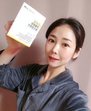 체인미 국화꽃 추출분말 에스오에스 곡류효소 과일채소 17종 혼합 분말 스틱 — 5점을 준 리뷰어가 2021년 12월 올린 사용 사진