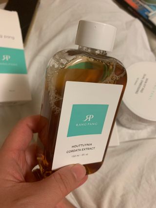 랑팡 병풀추출물150ml+어성초추출물150ml+스킨빅패드60매 — 5점을 준 리뷰어가 2021년 10월 올린 사용 사진