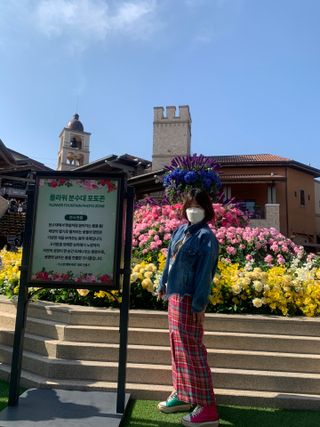 데일리브레스황사마스크KF94대형 데일리브레스 황사방역마스크 KF94 대형 — 5점을 준 리뷰어가 2021년 4월 올린 사용 사진