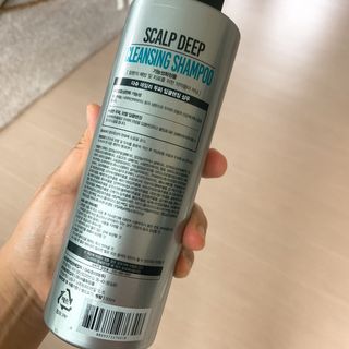 다슈코리아 다슈 데일리 두피 딥 클렌징 샴푸 500ml — 5점을 준 리뷰어가 2021년 3월 올린 사용 사진