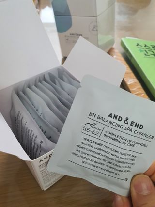 앤앤드 앤드앤엔드 pH 밸런싱 스파클렌저 — 5점을 준 리뷰어가 2021년 2월 올린 사용 사진