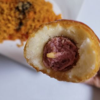 오마뎅 한우핫도그 — 5점을 준 리뷰어가 2021년 5월 올린 사용 사진
