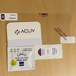 아클리브 Premium 항균 항바이러스 액정 보호필름(iPhone) — 5점을 준 리뷰어가 2022년 10월 올린 사용 사진