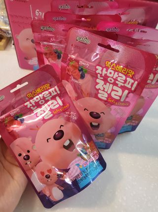 [팔도] 잔망루피젤리 믹스베리맛 42g 8개 — 5점을 준 리뷰어가 2022년 3월 올린 사용 사진