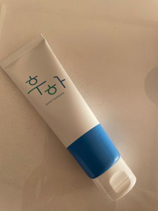 [심폐소생소] 무불소 임산부 천연 치약 — 5점을 준 리뷰어가 2021년 11월 올린 사용 사진