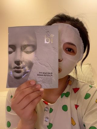 아이디플라코스메틱 페이스핏 플라스터 마스크 _ 리뉴얼 — 4.5점을 준 리뷰어가 2022년 4월 올린 사용 사진