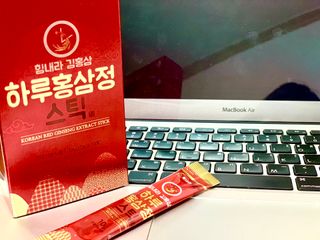힘내라김홍삼 하루홍삼정스틱 10g x 30포 — 5점을 준 리뷰어가 2021년 5월 올린 사용 사진