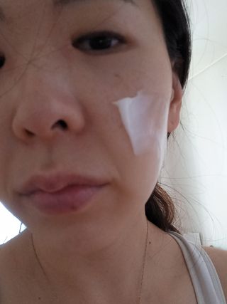 [후르디아] 민감피부 수분크림 비건 아보카도 크림 — 5점을 준 리뷰어가 2022년 8월 올린 사용 사진
