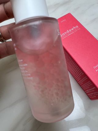 산다화 더블 이펙트 안티 링클 세럼 50ml — 5점을 준 리뷰어가 2022년 12월 올린 사용 사진