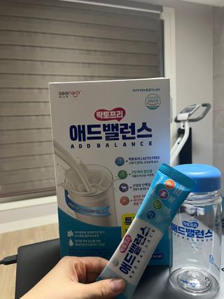 씨니어(seenear) 씨니어 락토프리 애드밸런스 600g 산양유 영양식 산양유단백질 포뮬러 식사대용 — 5점을 준 리뷰어가 2024년 12월 올린 사용 사진