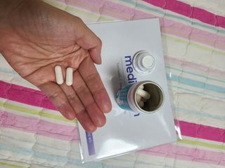 메디타민 인체유래 비피더스 포스트 프로바이오틱스 — 5점을 준 리뷰어가 2021년 10월 올린 사용 사진